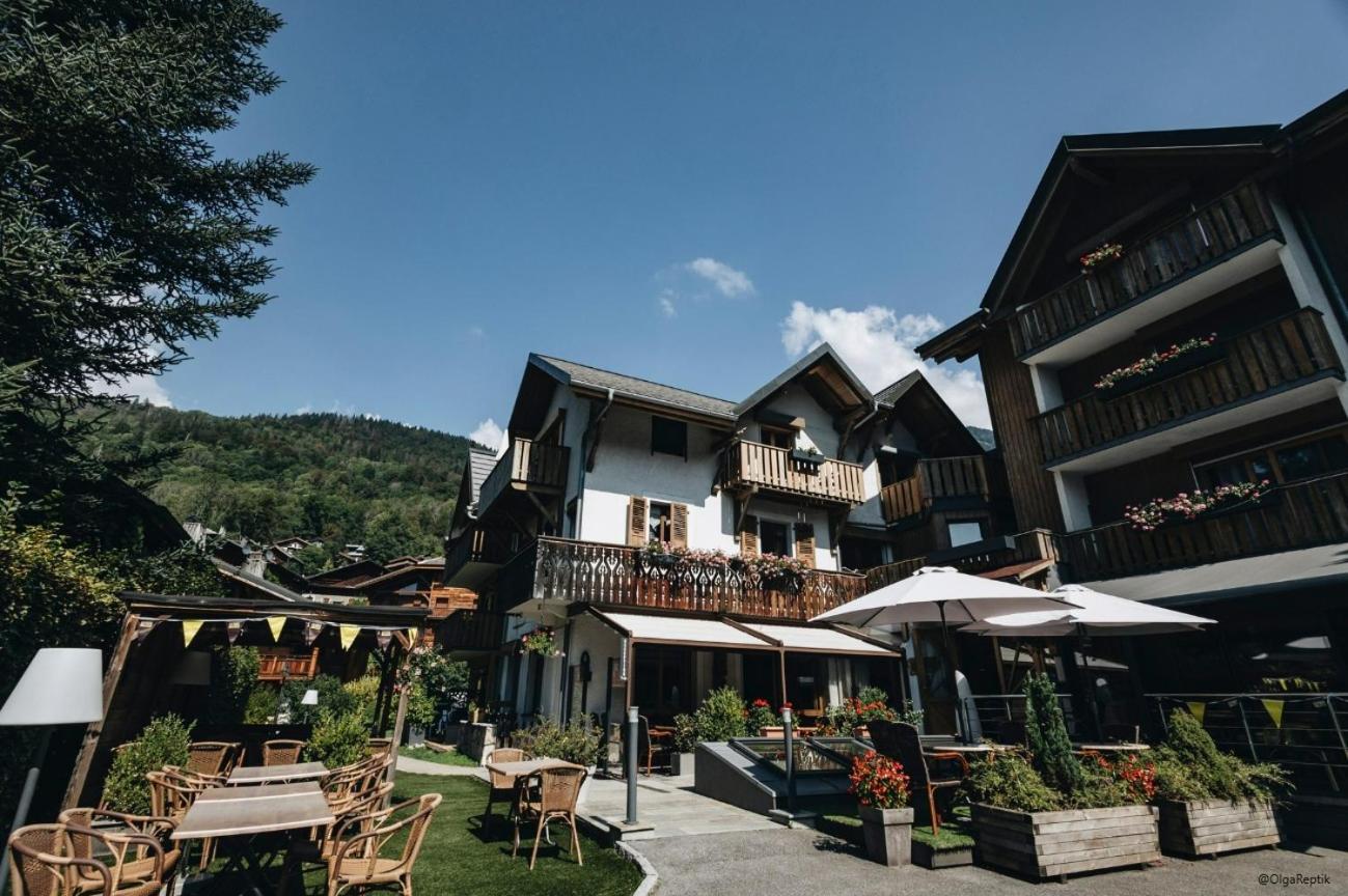Logis Hotel Gai Soleil Samoëns Exteriér fotografie